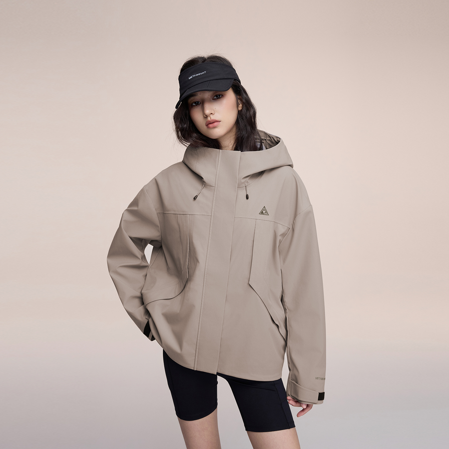 又见高山MetaMount AR 防风防泼水耐磨连帽软壳夹克外套25秋新品