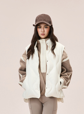 又见高山MetaMount LT 葫芦纹小立领羽绒马甲鹅绒25年秋季新品