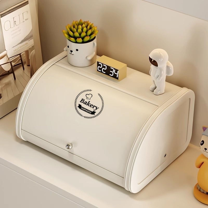 玄关钥匙收纳箱摆件入户桌面高颜值化妆品收纳盒首饰口罩面包箱