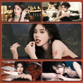 小鞠婧祎桌垫办公CecilyKiku奇酷键盘鼠标垫学习周边超大号小订制