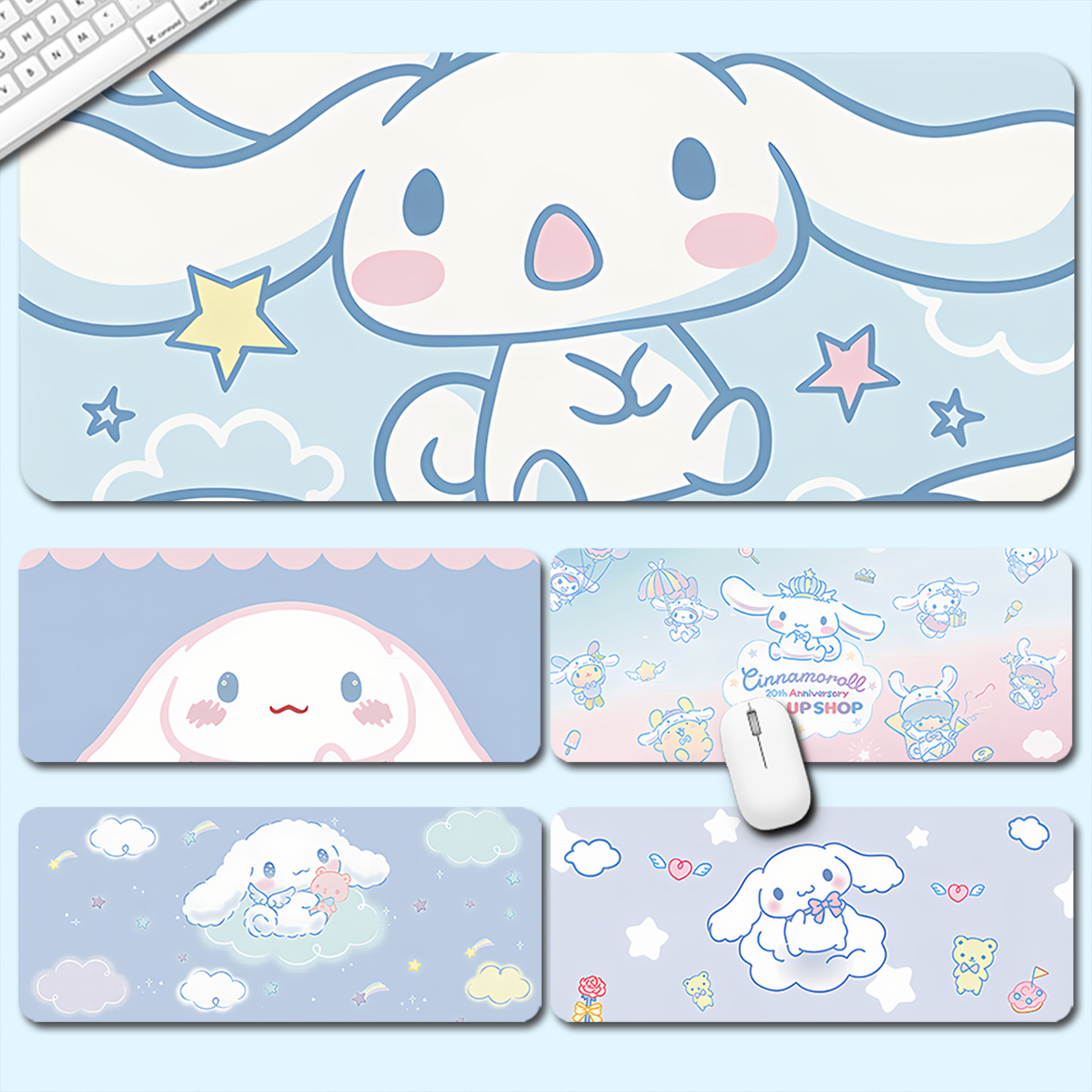 玉桂狗鼠标垫桌垫超大号