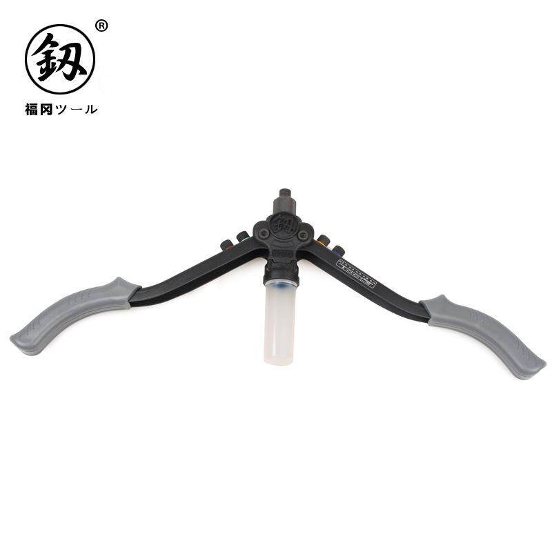 新款直销釰福冈工具工业级重型拉铆枪双把手动抽芯铆钉枪
