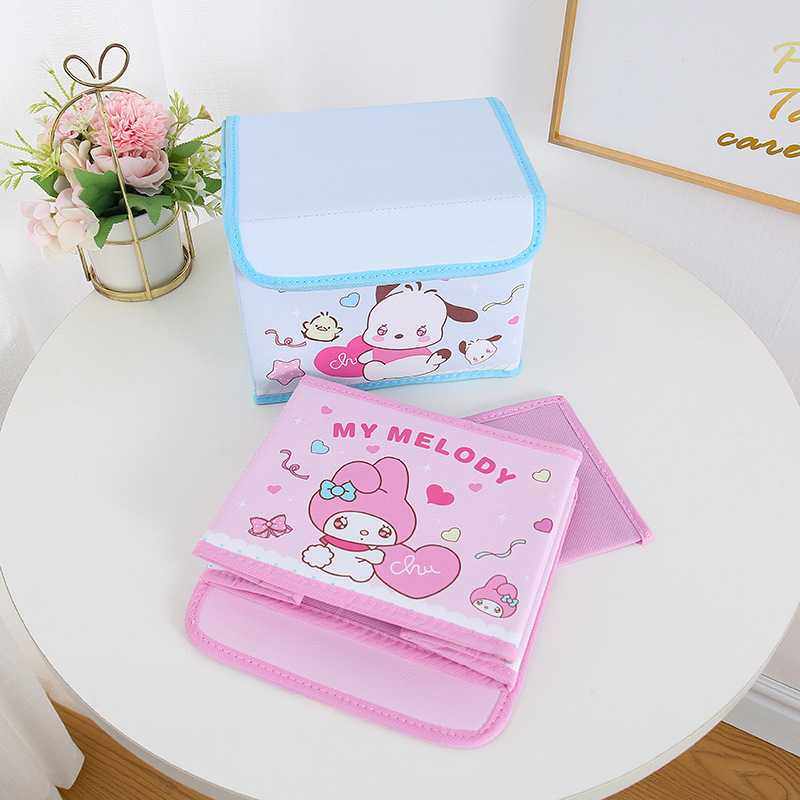 新款直销卡通PU爱心系列翻盖桌面杂物小收纳盒办公室卧室衣柜梳妆,收纳整理,桌面收纳盒,淘宝优惠券,粉丝福利购,淘宝优惠卷