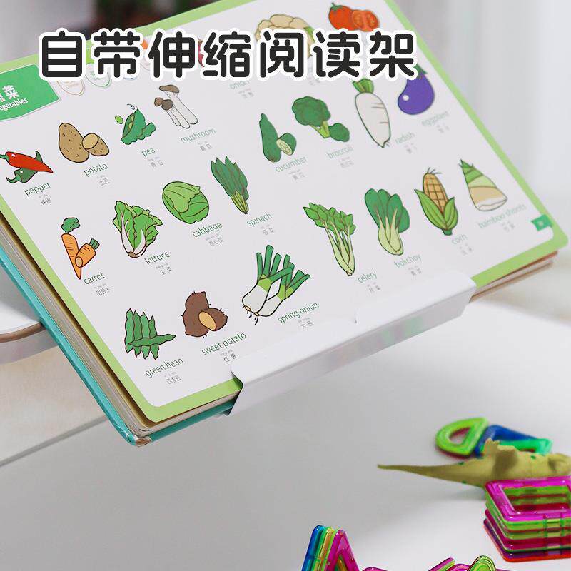 新款直销南希可拆卸式书架儿童书桌置物架桌上加高收纳阅读架宝宝