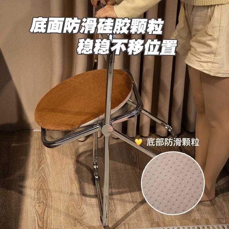新款直销兔毛绒记忆棉坐垫椅子坐垫公室久坐椅垫学生冬季屁垫凳子