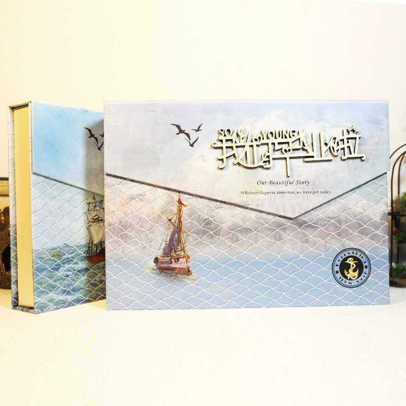新款直销韩版创意毕业同学录盒装唯美小清新纪念册大学高初中小学,节庆用品/礼品,文化创意文具,淘宝优惠券,粉丝福利购,淘宝优惠卷