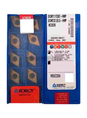 正品克洛伊数控刀片 DCMT11T302-HMP NC3020 加工钢件