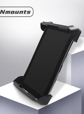 圆管抱箍固定平板支架8-14”平板方管固定支架吸盘式三防平板支架