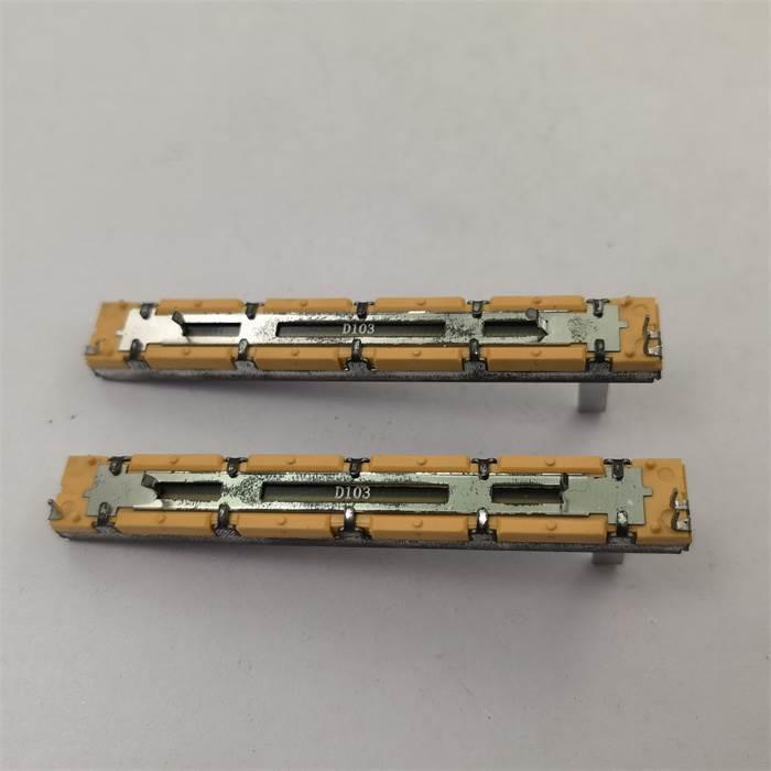 库存升威SC6080N 75MM 直滑推子单联电位器D10K 柄长15MMC  3脚