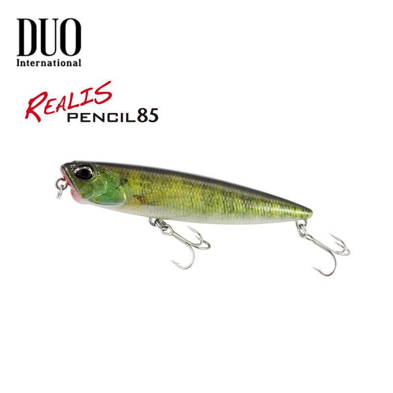 日本DUO水面之字狗REALIS PENCIL浮水铅笔噪音路亚假饵翘嘴鳜硬饵