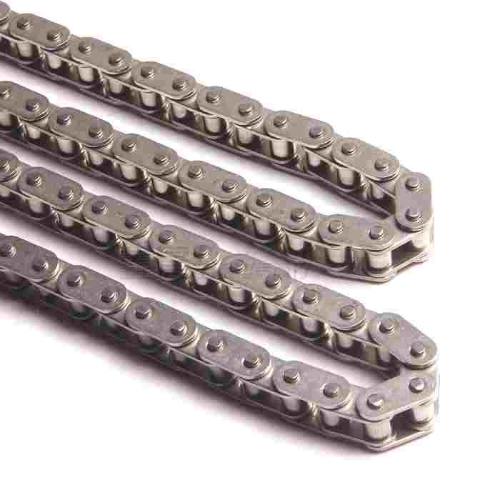 正宗不锈钢304 06B 三分传动链条 输送链条 单排 双排 链条