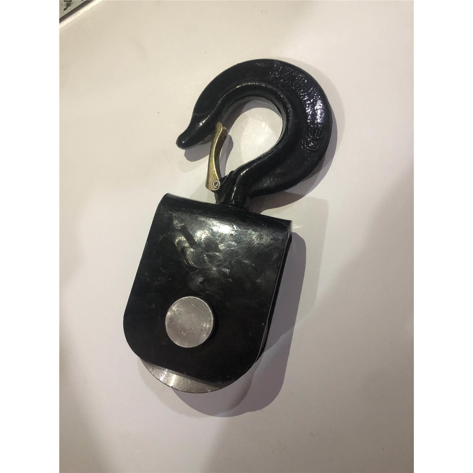 拖车万向滑轮清障车钢丝绳定滑轮旋转起重双轴承吊滑车3.2吨加厚