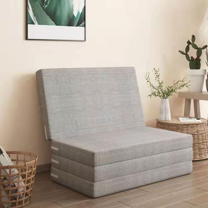 可拆洗加厚折叠地垫午休床垫榻榻米垫子睡觉打地铺家用防摔爬行垫