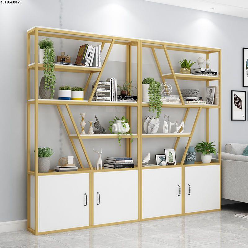 铁艺屏风隔断办公置物架陈列柜精品展示柜客厅进门玄关柜置物柜