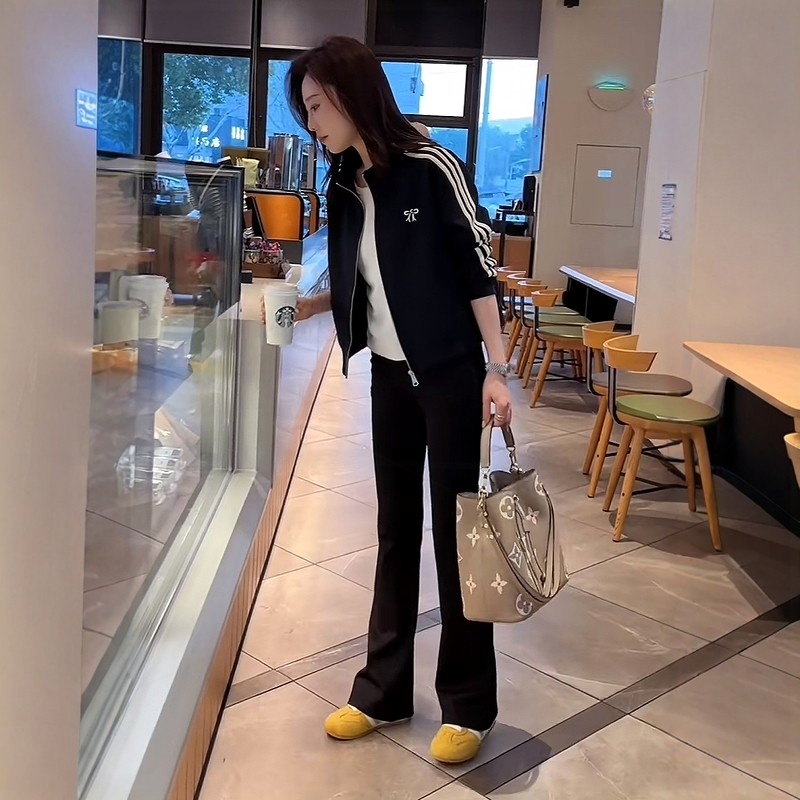棒球服女春装小个子宽松时尚美工