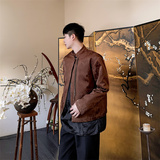 秋冬新款立领重工提花短外套夹棉男新中式棉袄上衣潮P125，女装短外套，星座1111（原C206）