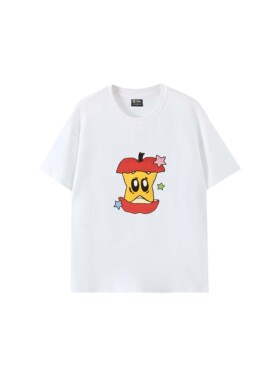 STAY UP LATE 星苹气和纯棉圆领重磅卡通短袖通勤休闲 男女同款