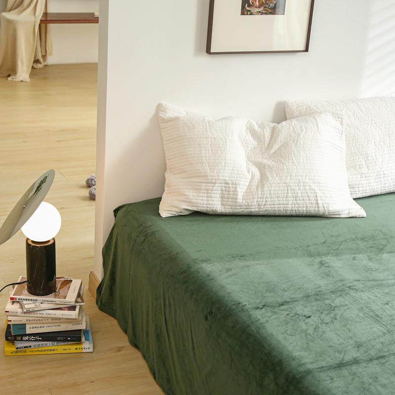 天法鹅绒保暖床单单件QVR厚冬季珊瑚兰绒毛毯单人加绒加牛绒奶绒,床上用品,床单,淘宝优惠券,粉丝福利购,淘宝优惠卷