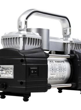 匠多功能SUV车载充气泵双车缸高大功率电动汽用轮胎打压97531气泵