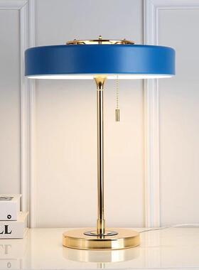 极简高北欧现代温馨台灯轻红奢头床灯卧室ins少女网书房92090级感