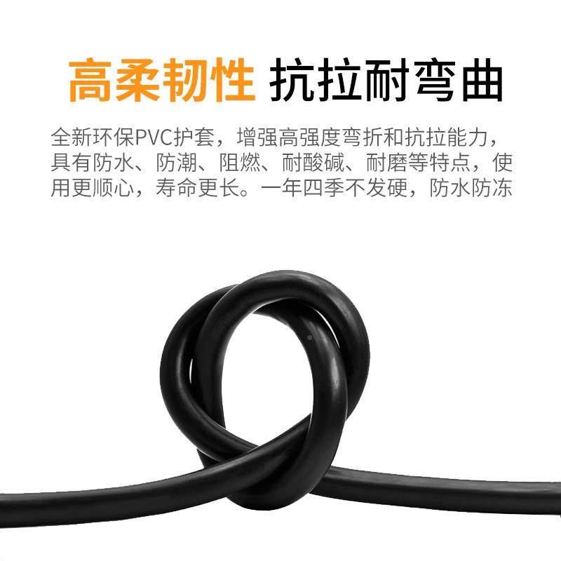 国标铜芯电线线24芯缆1纯.52.5平方软护套RVV线线rvv4电芯3监控电,电子/电工,护套线,淘宝优惠券,粉丝福利购,淘宝优惠卷