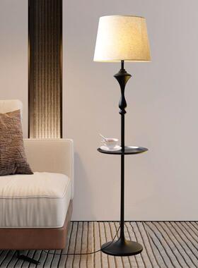 落地灯客厅饰沙发简旁带茶约几创意卧室床64206头氛围装台灯ins风