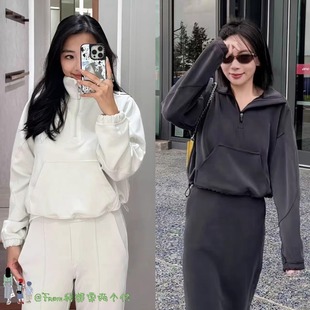 Soft垂坠感半拉链卫衣运动休闲瑜伽服上衣外套女秋季 25新品 From