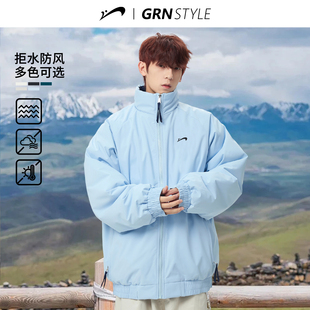 立领棒球服男士 贵人鸟棉服男款 潮牌大码 2025年新款 棉衣棉袄子 冬季