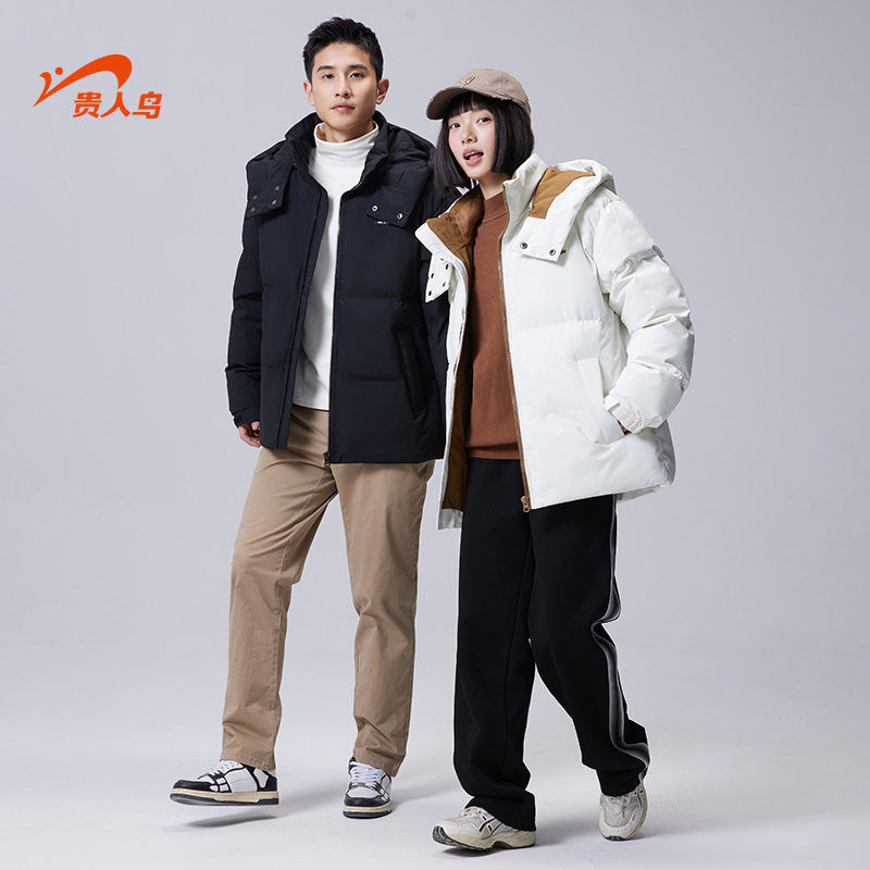 贵人鸟外套女棉服秋冬季