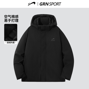 棉衣外套男冬款 贵人鸟棉服男款 加厚冲锋上衣情侣款 2025年新款 冬季