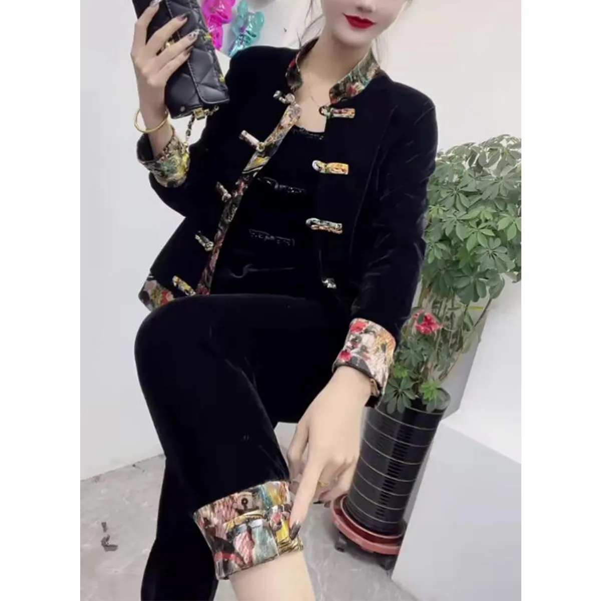 春季百搭显瘦套装两件套新款