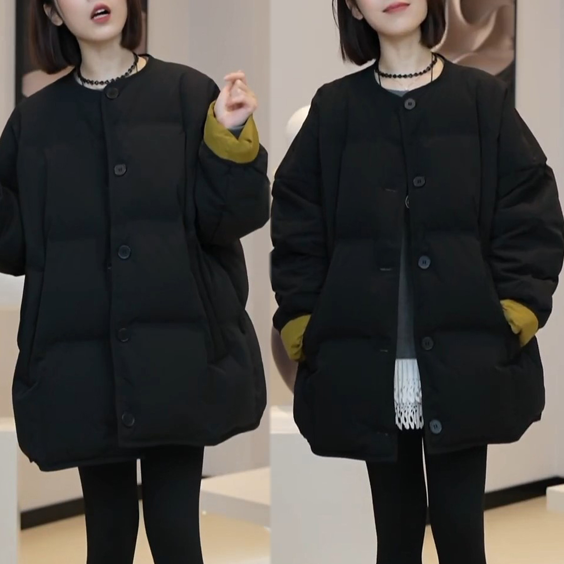 冬季新款百搭设计感棉服棉衣大码宽松遮肉显瘦长袖保暖棉袄外套女,女装/女士精品,棉衣/棉服,淘宝优惠券,粉丝福利购,淘宝优惠卷