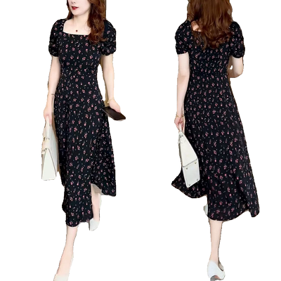 新款百搭显瘦简约时尚A字连衣裙