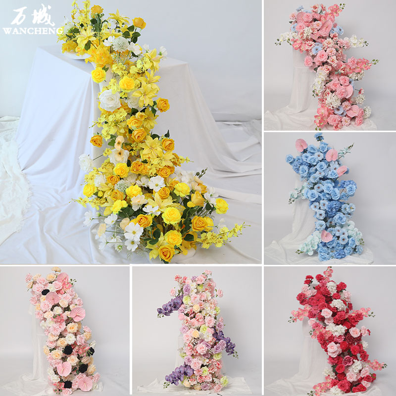 生日布置瀑布花婚礼套装