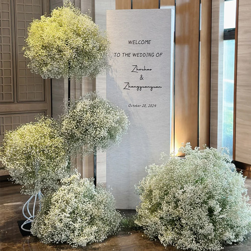 满天星花球仿真花婚礼布置装饰花