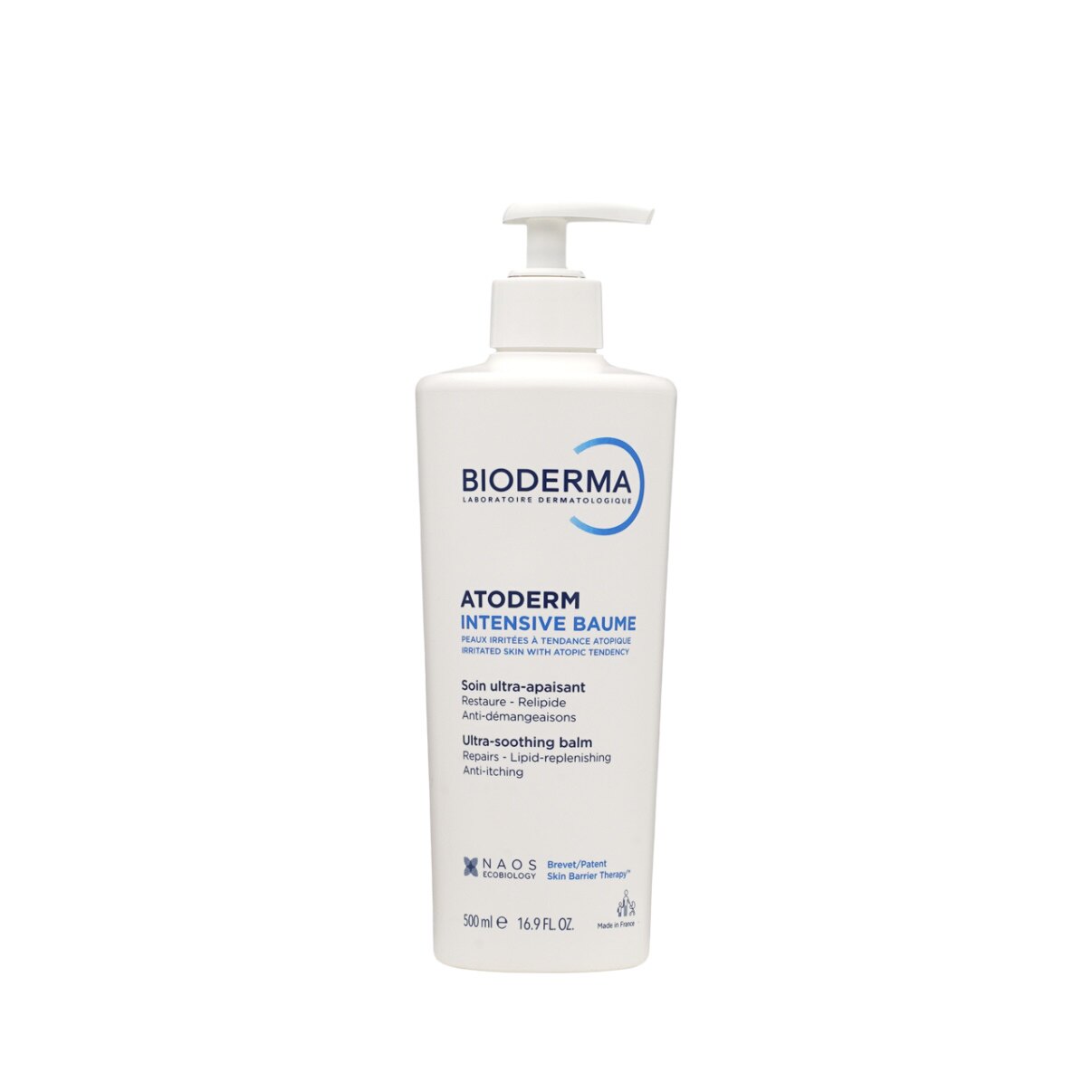 澳门代法国贝德玛Bioderma 强效滋润舒缓修护霜500ml