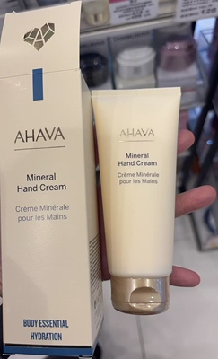 澳门代以色列Ahava死海泥矿物保湿滋润护手霜补水防干燥淡香100ml