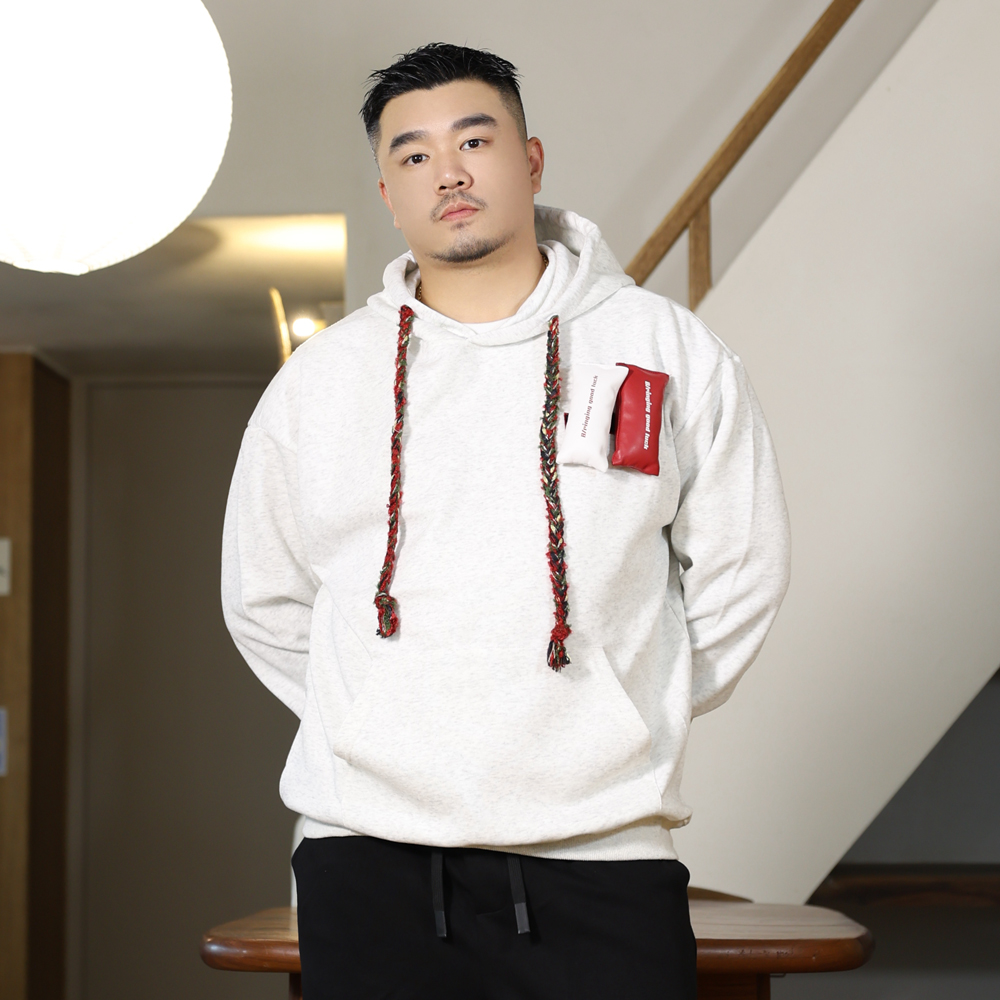 纯色连帽卫衣彩色抽绳情侣运动