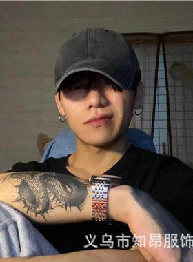 Retro baseball cap men women hat n caps hats做旧棒球帽