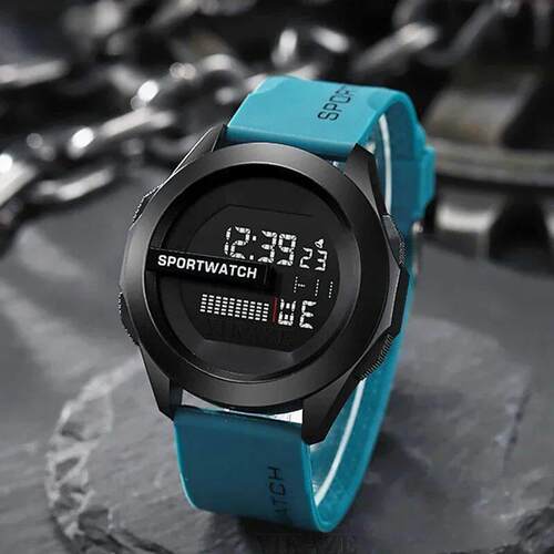 Sport Watch for Man Digital Wristwatch Stopwatch Luminous Da