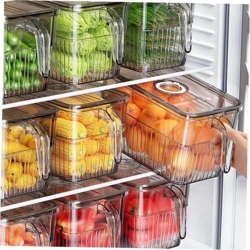 plastic food storage box kitchen refrigerator drawer fresh-k