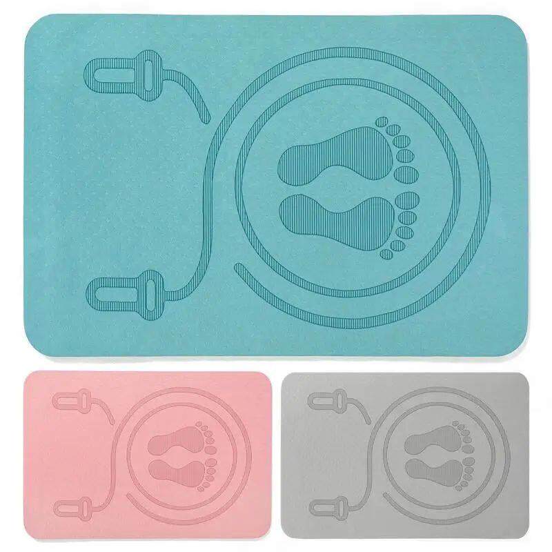 Anti-noise Jump Rope Mat Floor Mats Exercise Shock Absorptio