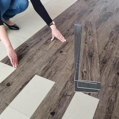 self-adhesive vinyl floor stickers thicken wear-resistant