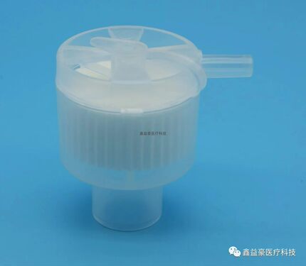 医用人工鼻气切型气管切开加湿吸氧湿热交换器过滤器气切HME-02