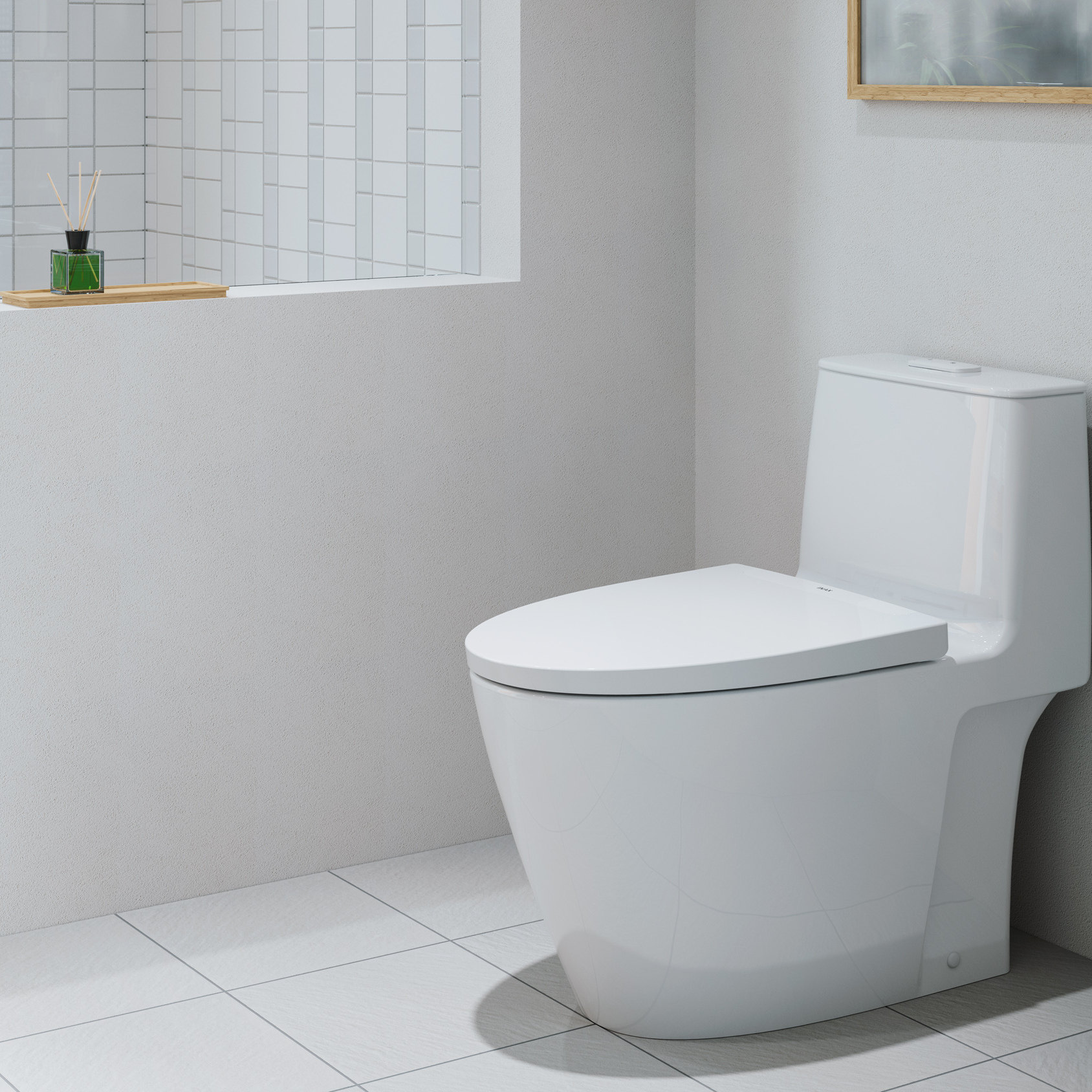 INAX 日本伊奈S200系列连体座便器 进口马桶 水瓷超净家用坐便器