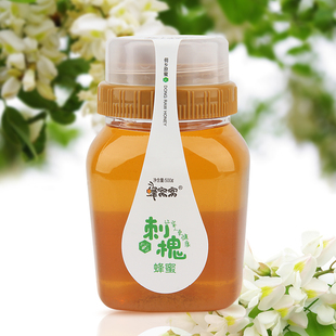 蜂窝窝新晃特产刺槐蜜500g瓶装农家自产深山天然纯正野生蜂蜜