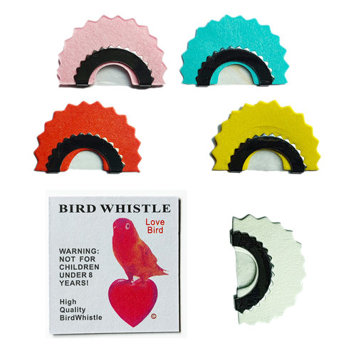 亚马逊跨境老外新奇特猎奇玩具鸟哨道具口技工具Bird Whistle厂家