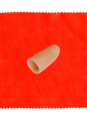 红色丝巾消失 魔术道具 魔幻丝巾新奇特青少年玩具仿真搪胶拇指套