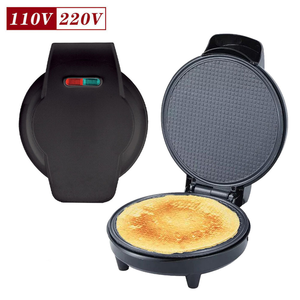 跨境美规110V蛋卷机 多功能双面加热冰激凌筒机不沾涂层电饼铛