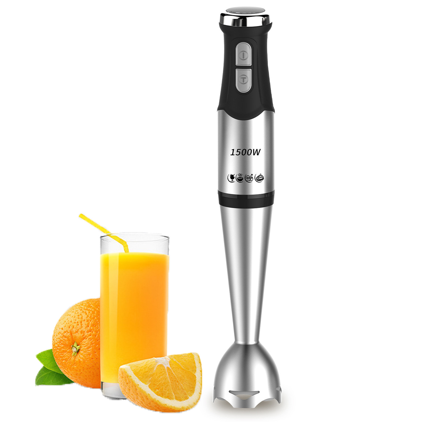 小型手持电动料理棒 家用多档调节搅拌棒料理机粉碎棒搅拌机